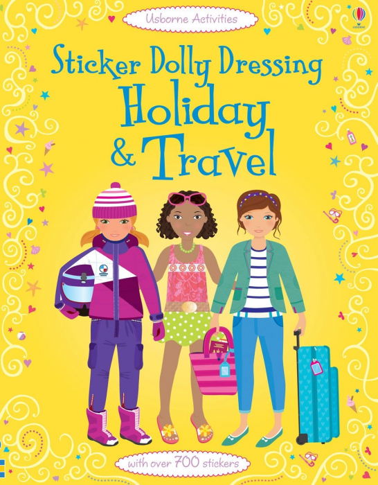 Sticker dolly dressing Holiday and travel [1]