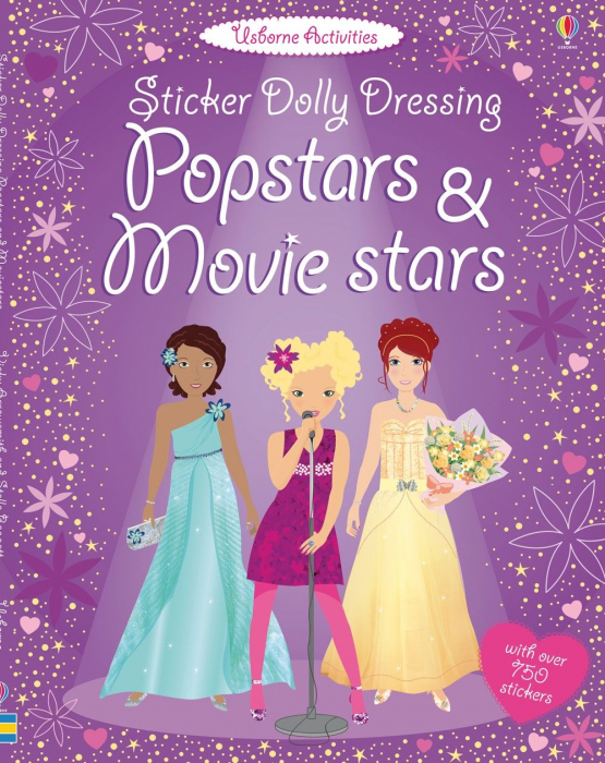 Sticker dolly dressing Popstars and movie stars [1]