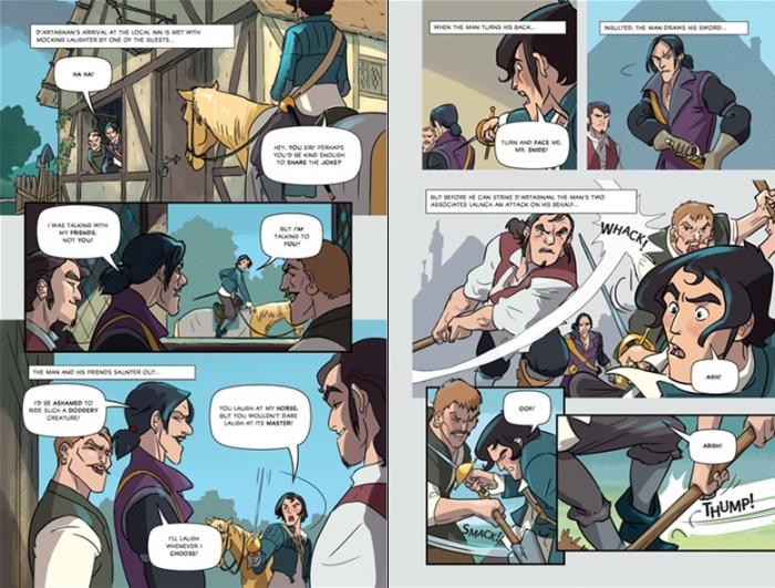 The Three Musketeers graphic novel [5]