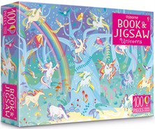Unicorns sticker book and jigsaw [1]