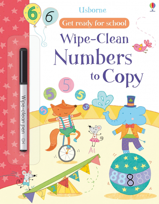 Wipe-clean numbers to copy [1]