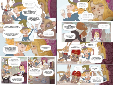 Alice in Wonderland graphic novel [3]