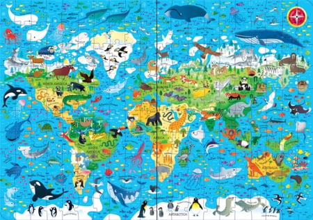 Animals of the world Book and Jigsaw [3]