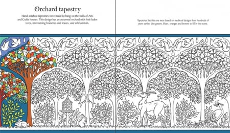 Arts and crafts patterns to colour [2]