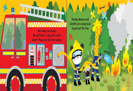 Baby's very first fire engine book [3]