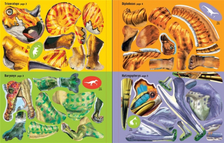 Build your own dinosaurs sticker book [3]