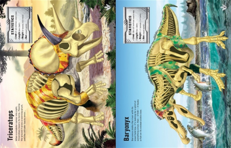 Build your own dinosaurs sticker book [1]