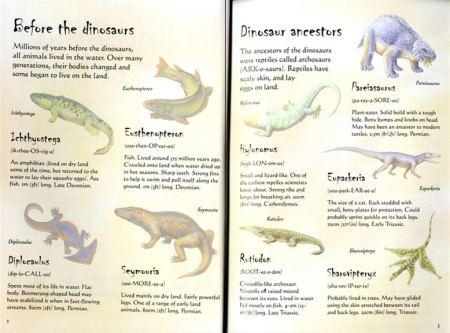 Dinosaurs sticker book [1]