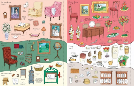 Doll's house sticker book: Country house [3]