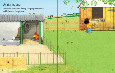 Farmyard Tales animals sticker book [2]