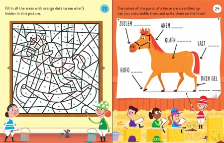 Horses and ponies puzzles pad [2]