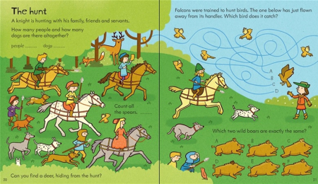 Little children's knights and castles activity book [2]