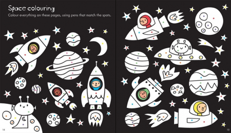 Little children's space activity book [1]