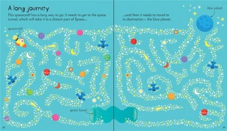 Little children's space activity book [3]