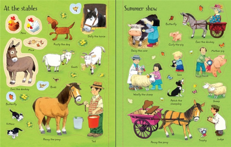 Poppy and Sam's animals sticker book [2]