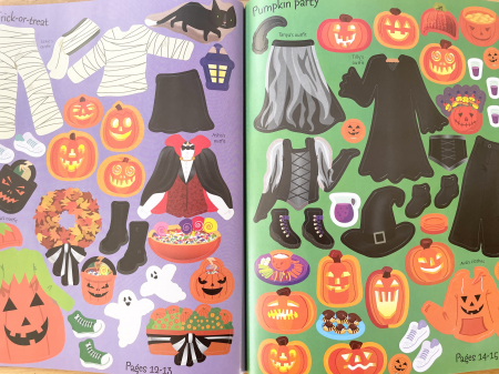 Sticker dolly dressing Halloween [7]