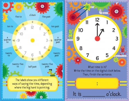 Telling the time flash cards [1]