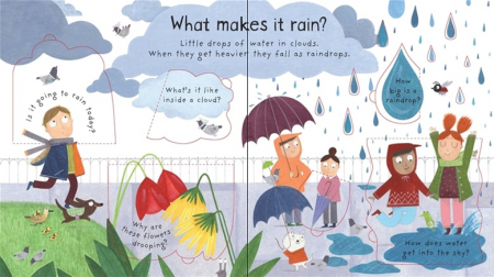 What makes it rain? [1]