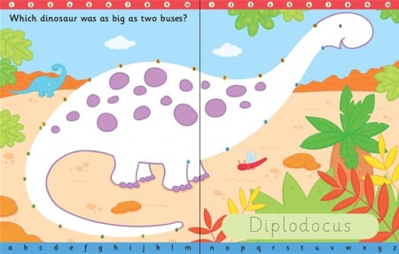 Wipe-clean dot-to-dot dinosaurs [1]