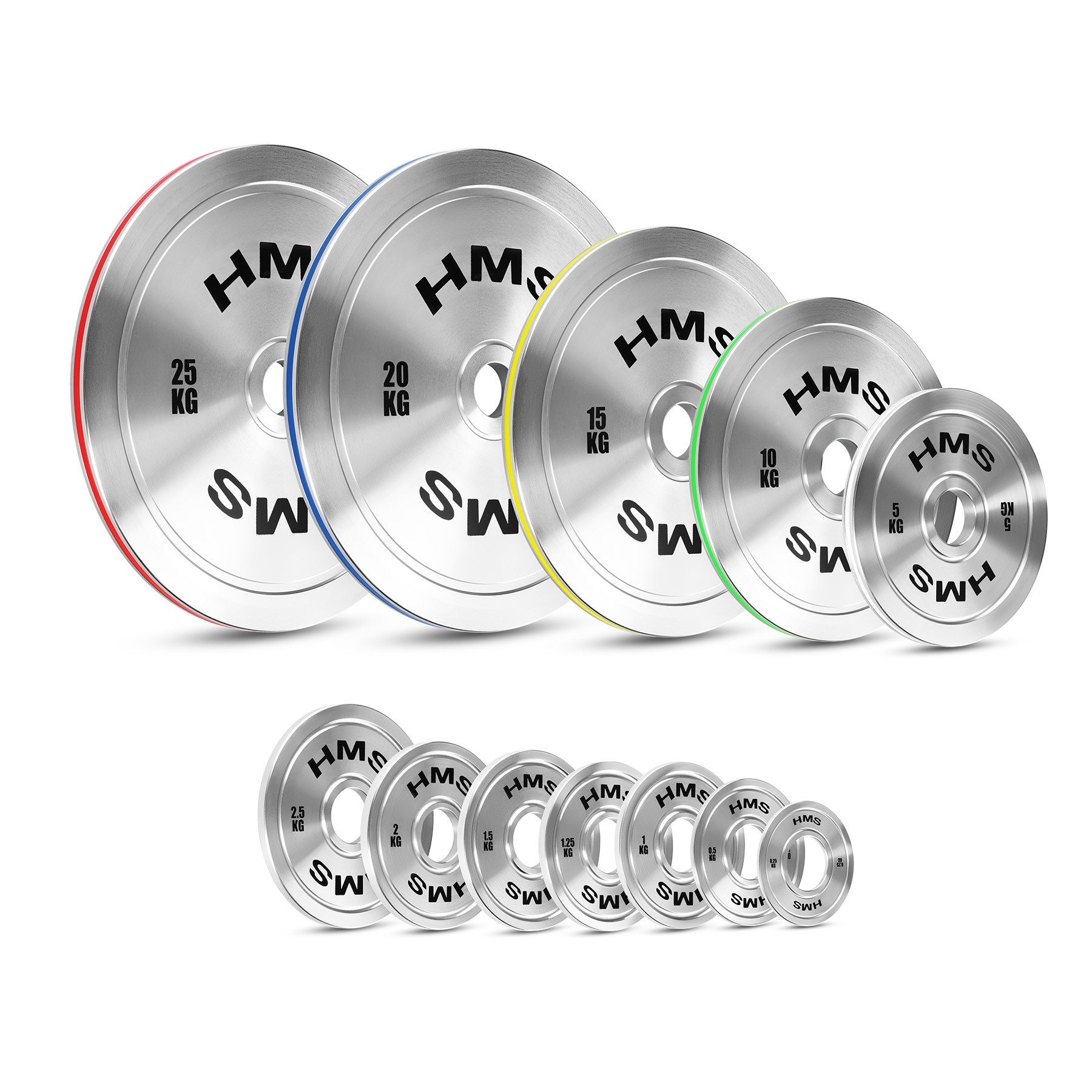 Greutate olimpica otel HMS TOS150 15 kg/50 mm [7]