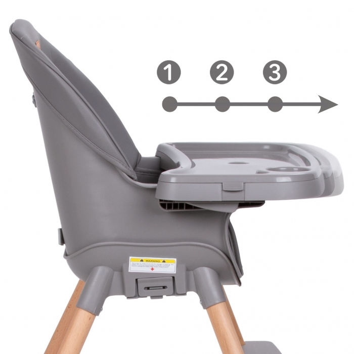 Scaun de masa 4 in 1 Kidwell EATAN Wood [7]