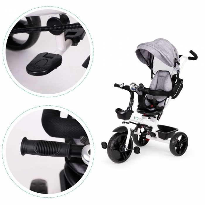 Tricicleta cu sezut reversibil Ecotoys JM-322 [5]
