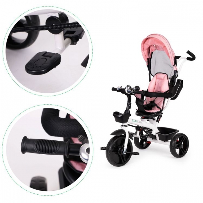 Tricicleta cu sezut reversibil Ecotoys JM-322 [4]
