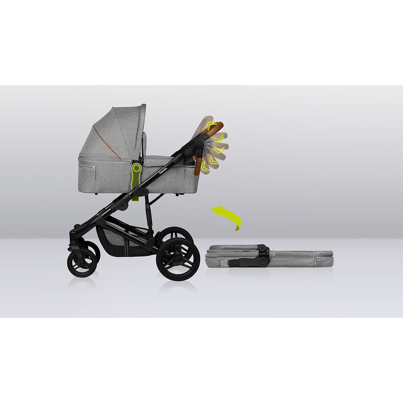 Carucior 2 in 1 Mari Tour Transformabil cu landou cu salteluta moale - Lionelo [14]
