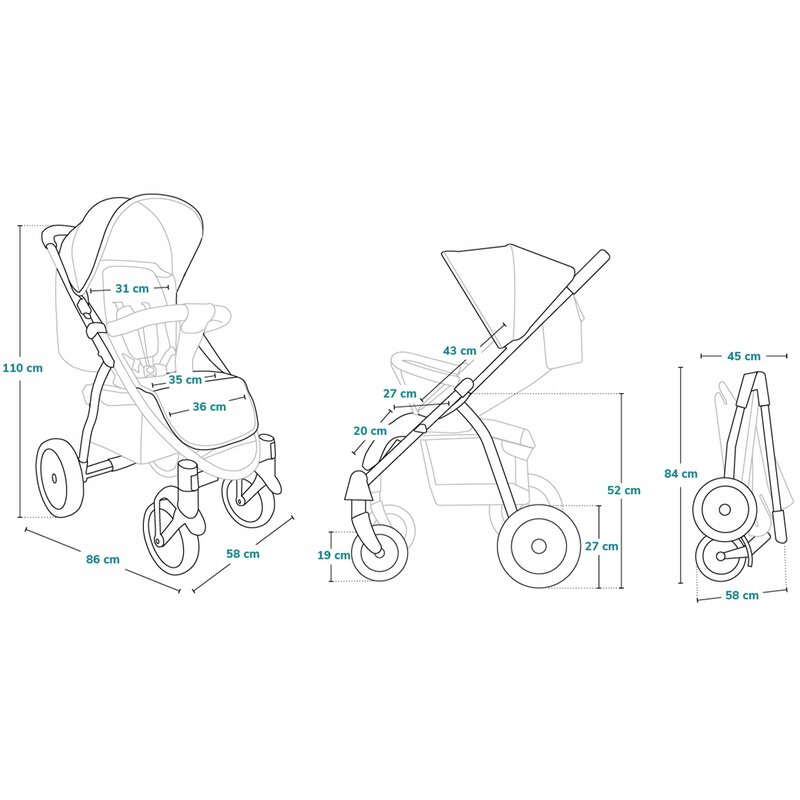 Carucior sport Annet Tour - Lionelo [2]