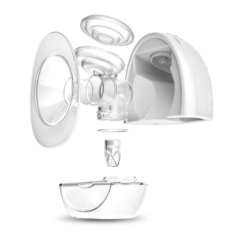 Pompa de san portabila Fidi cu accesorii Hands-free 5 functii de masaj Lionelo [6]