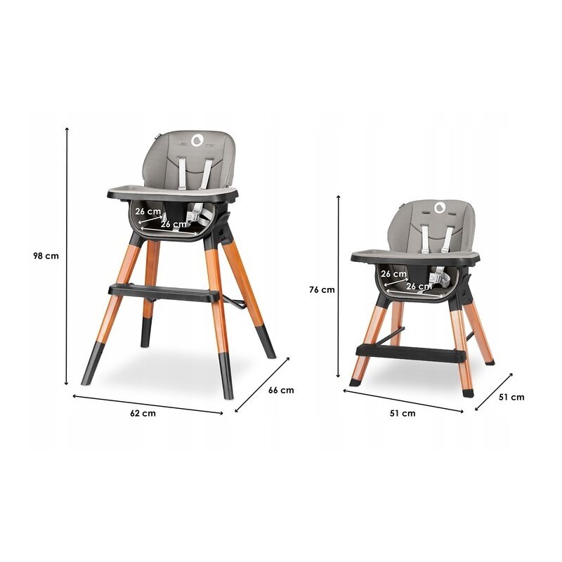 Scaun de masa Mona 4 in 1 Transformabil - Lionelo [21]