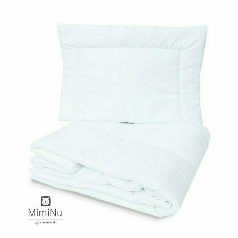 MimiNu - Set lenjerie patut cu 6 piese din bumbac certificat Oeko Tex Standard 100 pentru patut 120x60 cm Design Pink Ballerina [3]