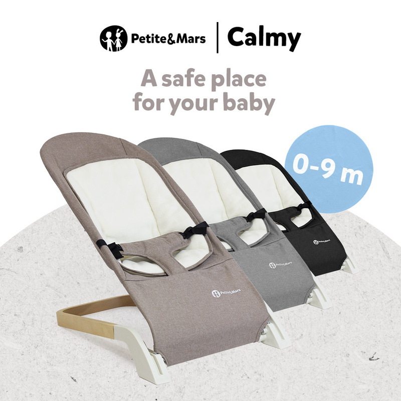 Petite&Mars - Sezlong balansoar Calmy Negru [2]
