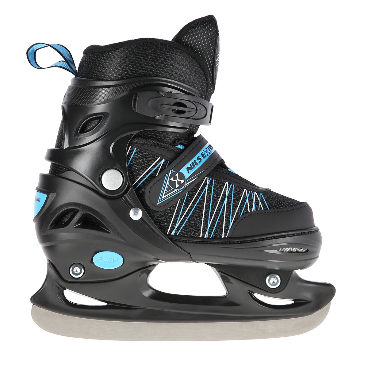 Role Reglabile 2in1 Nils Extreme NH11912A Negru/Albastru [10]