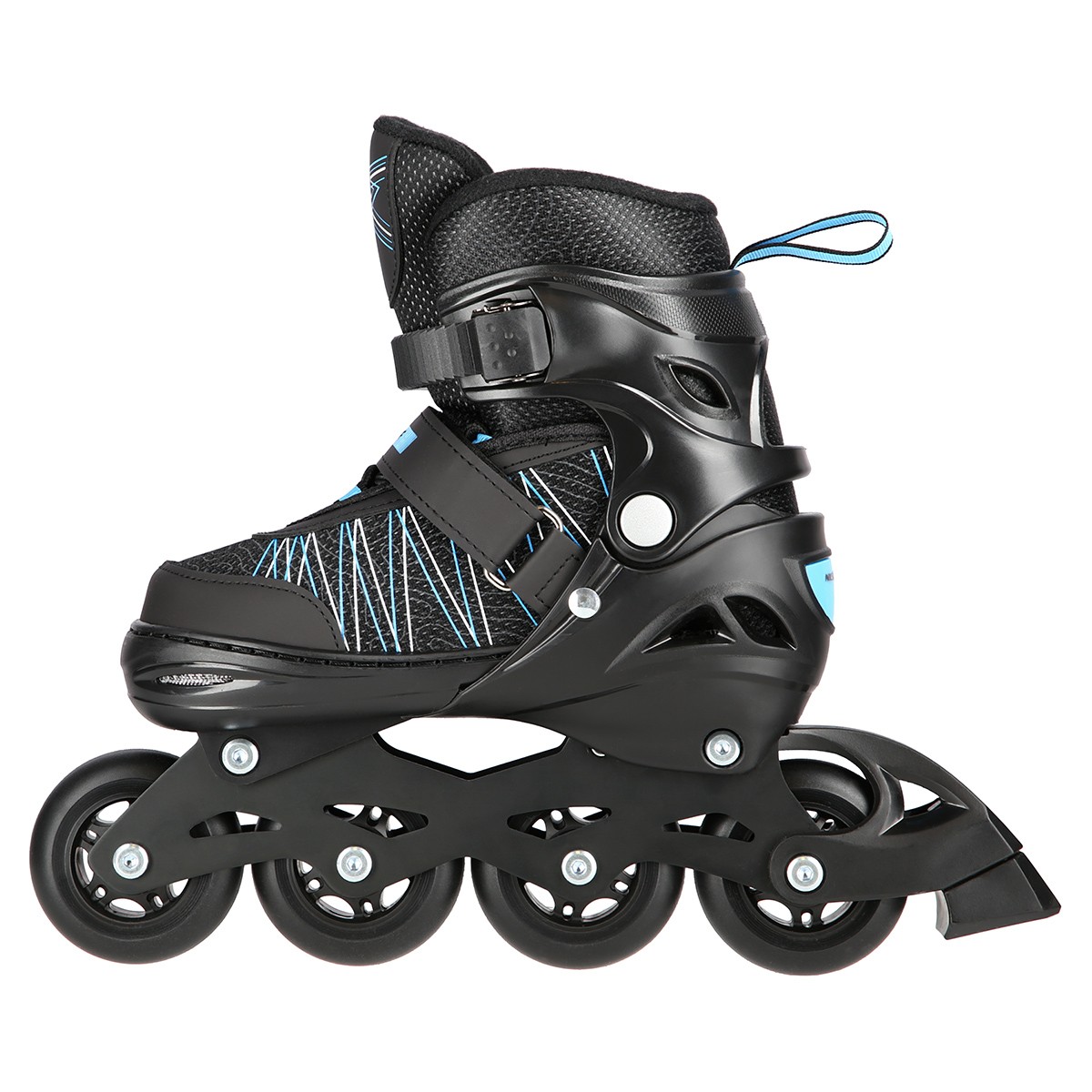Role Reglabile 2in1 Nils Extreme NH11912A Negru/Albastru [3]