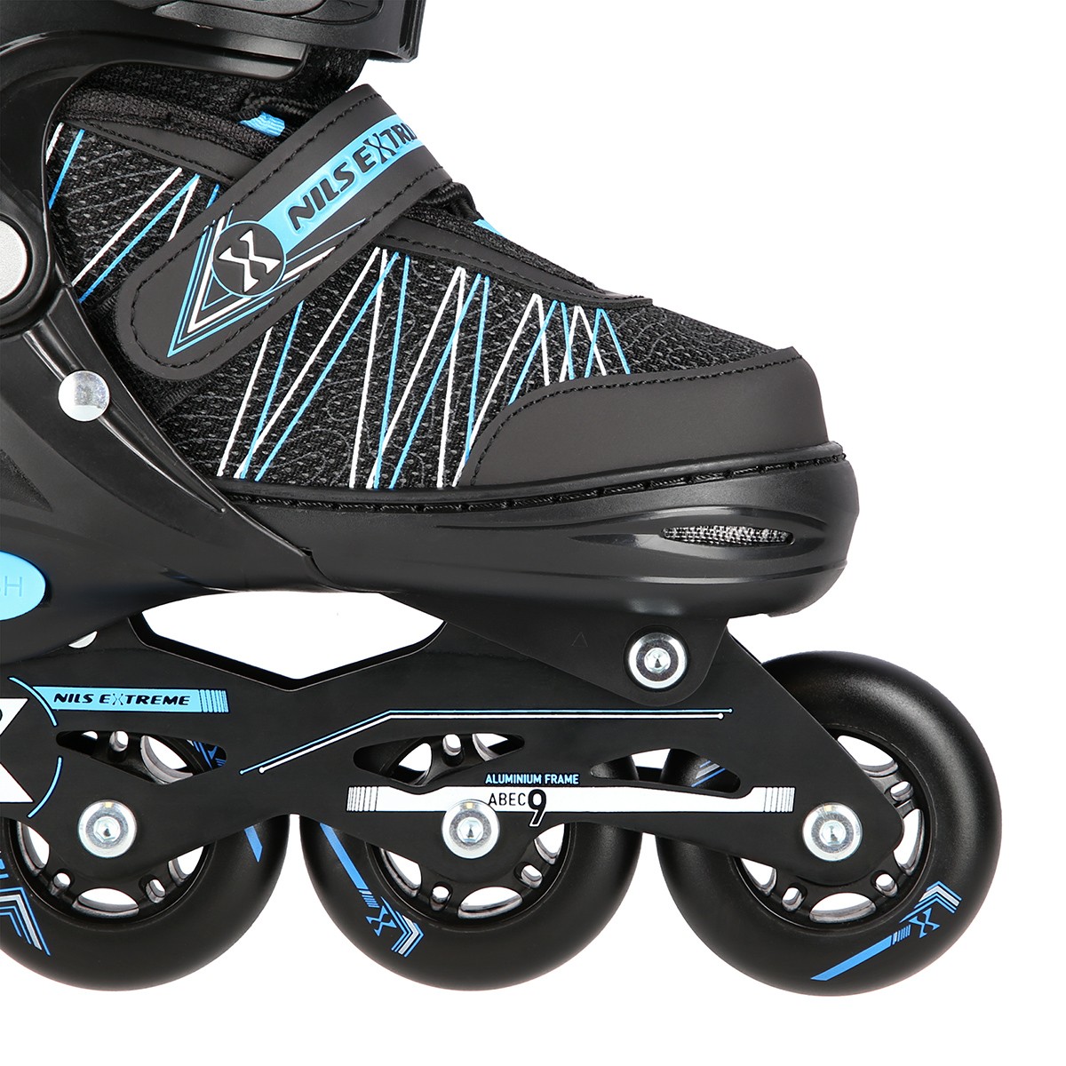 Role Reglabile 2in1 Nils Extreme NH11912A Negru/Albastru [5]