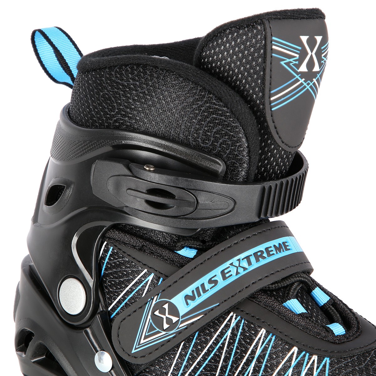 Role Reglabile 2in1 Nils Extreme NH11912A Negru/Albastru [12]