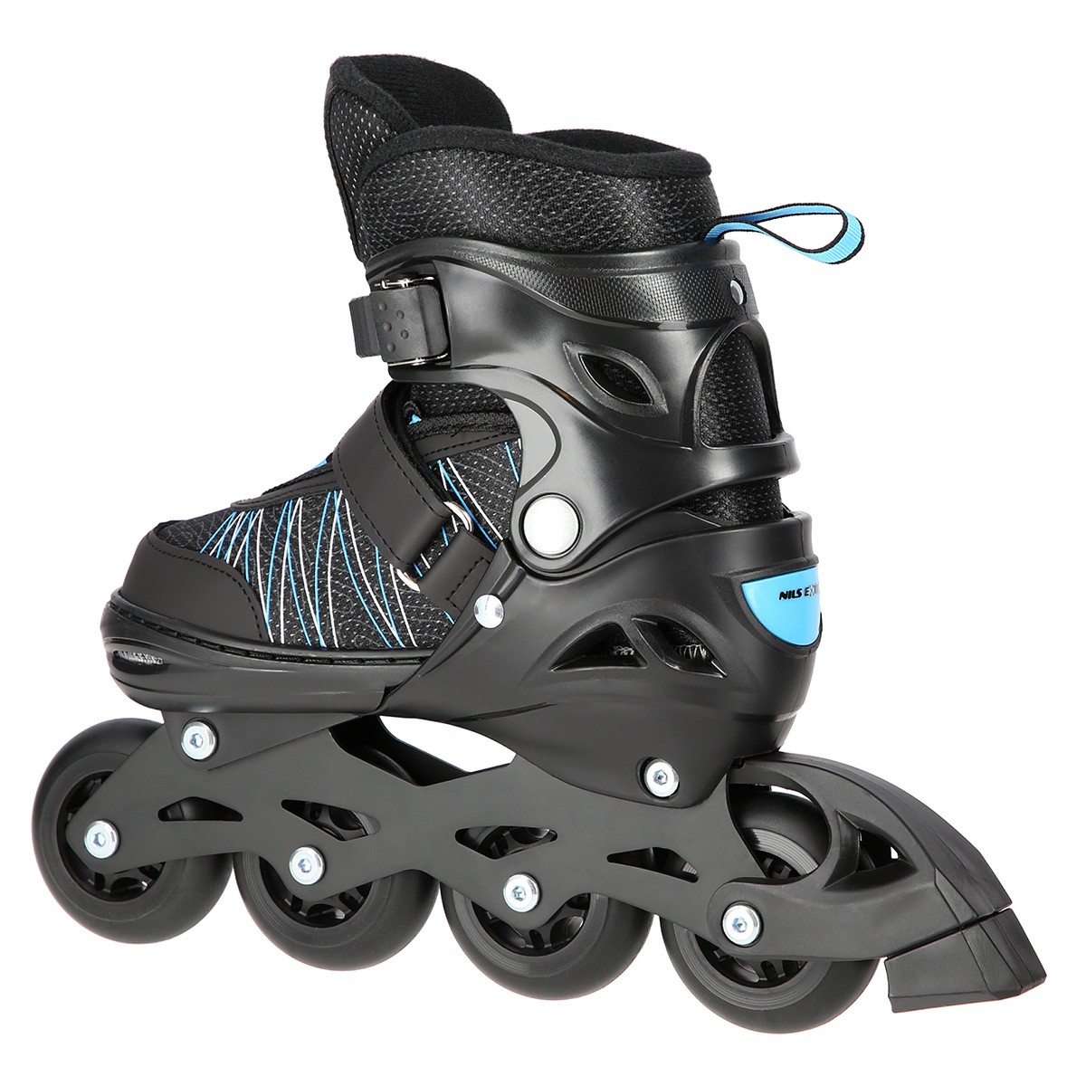 Role Reglabile 2in1 Nils Extreme NH11912A Negru/Albastru [2]
