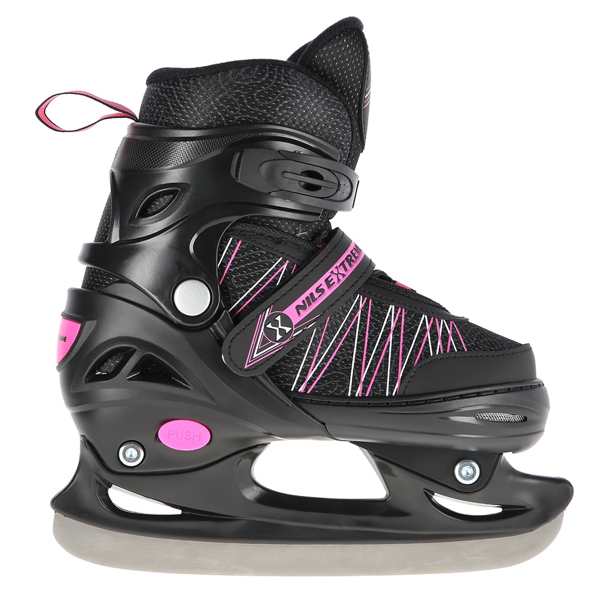 Role Reglabile 2in1 Nils Extreme NH11912A Negru/Roz [10]