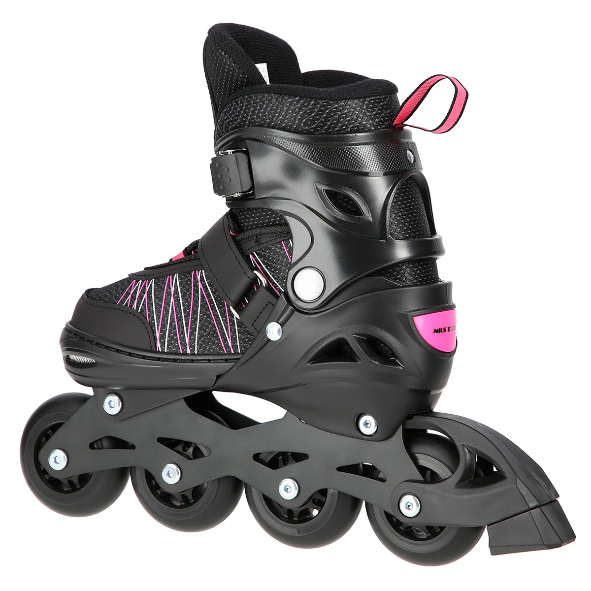 Role Reglabile 2in1 Nils Extreme NH11912A Negru/Roz [2]