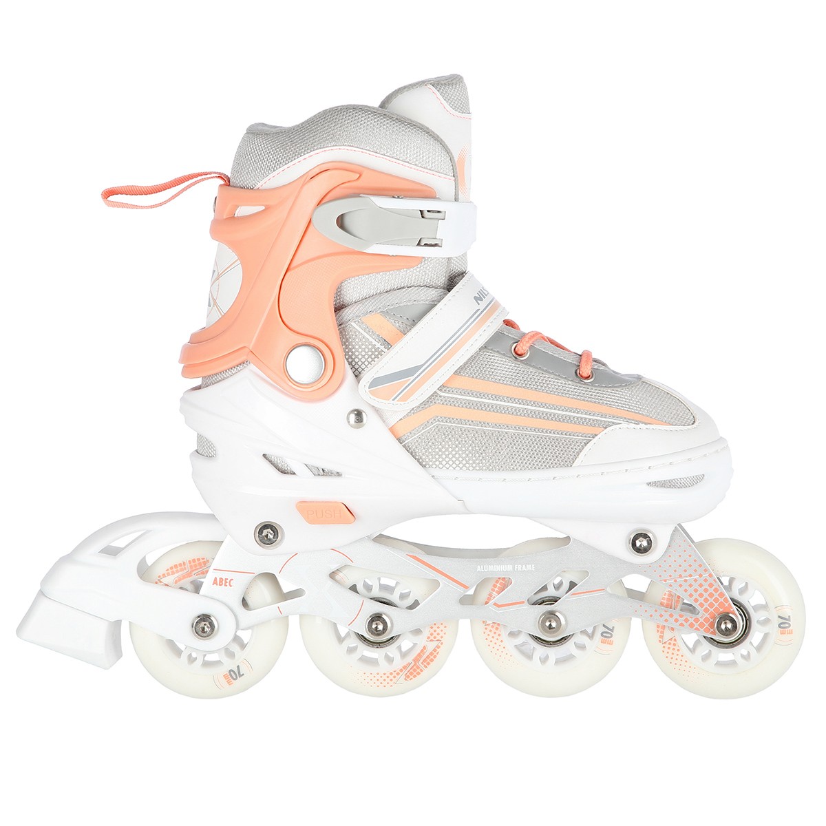 Role Reglabile 2in1 Nils Extreme NH18190 Alb/Roz [2]