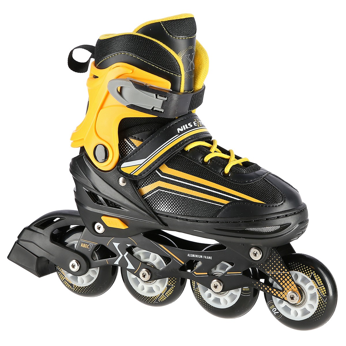 Role Reglabile 2in1 Nils Extreme NH18190 Negru/Galben [1]