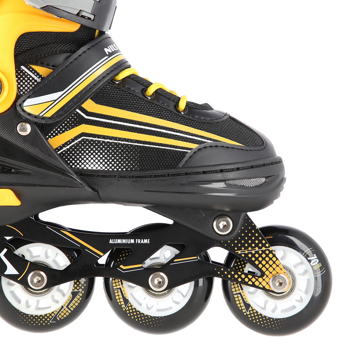 Role Reglabile 2in1 Nils Extreme NH18190 Negru/Galben [5]
