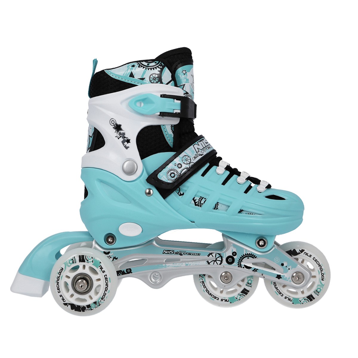 Role Reglabile 4in1 Nils Extreme NH10905-Albastru [5]