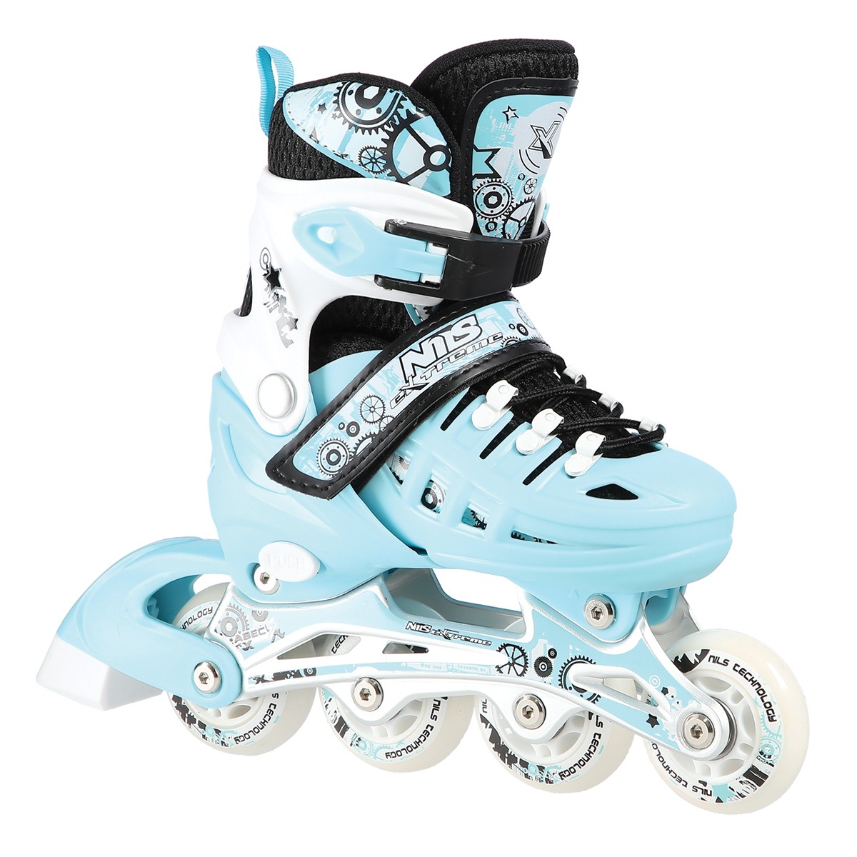 Role Reglabile 4in1 Nils Extreme NH10905-Albastru [2]