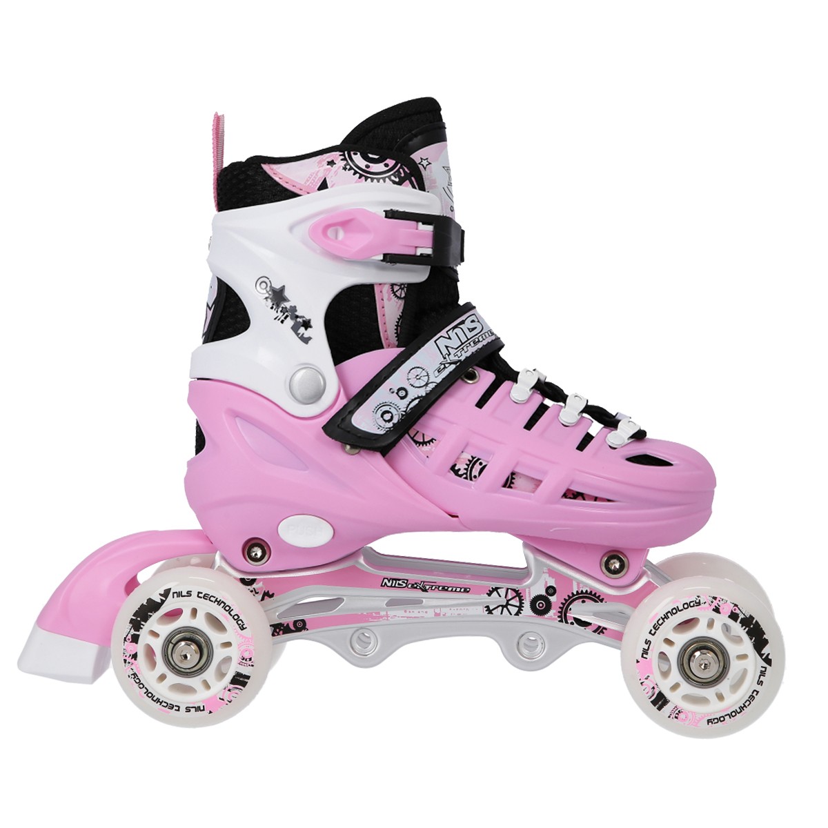 Role Reglabile 4in1 Nils Extreme NH10905-Roz [6]