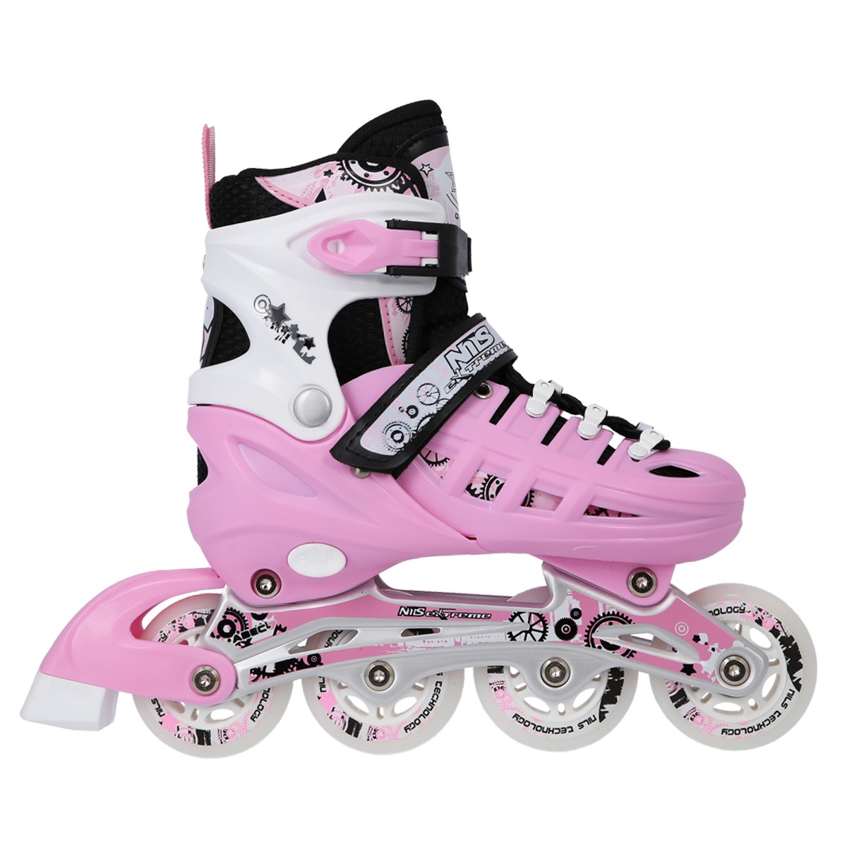Role Reglabile 4in1 Nils Extreme NH10905-Roz [3]