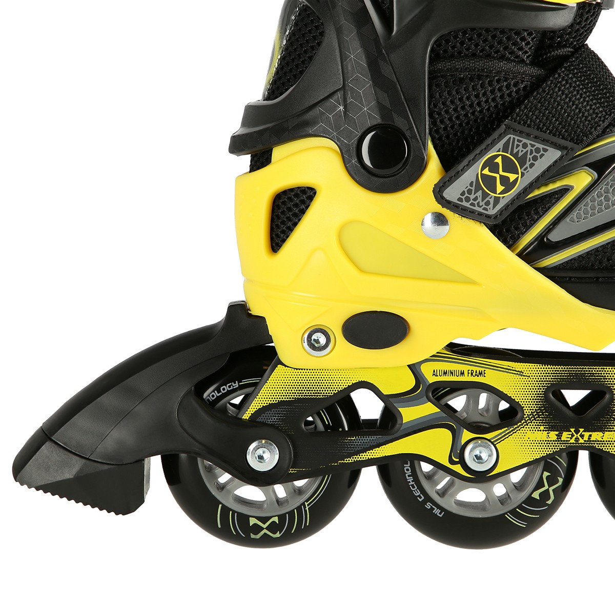 Role Reglabile Nils Extreme NA11010 Negru/Galben [6]