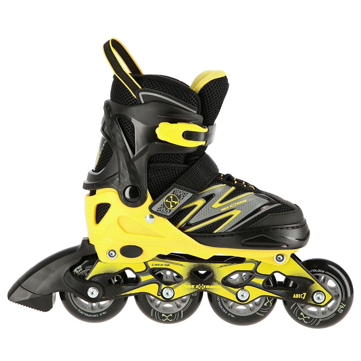 Role Reglabile Nils Extreme NA11010 Negru/Galben [3]