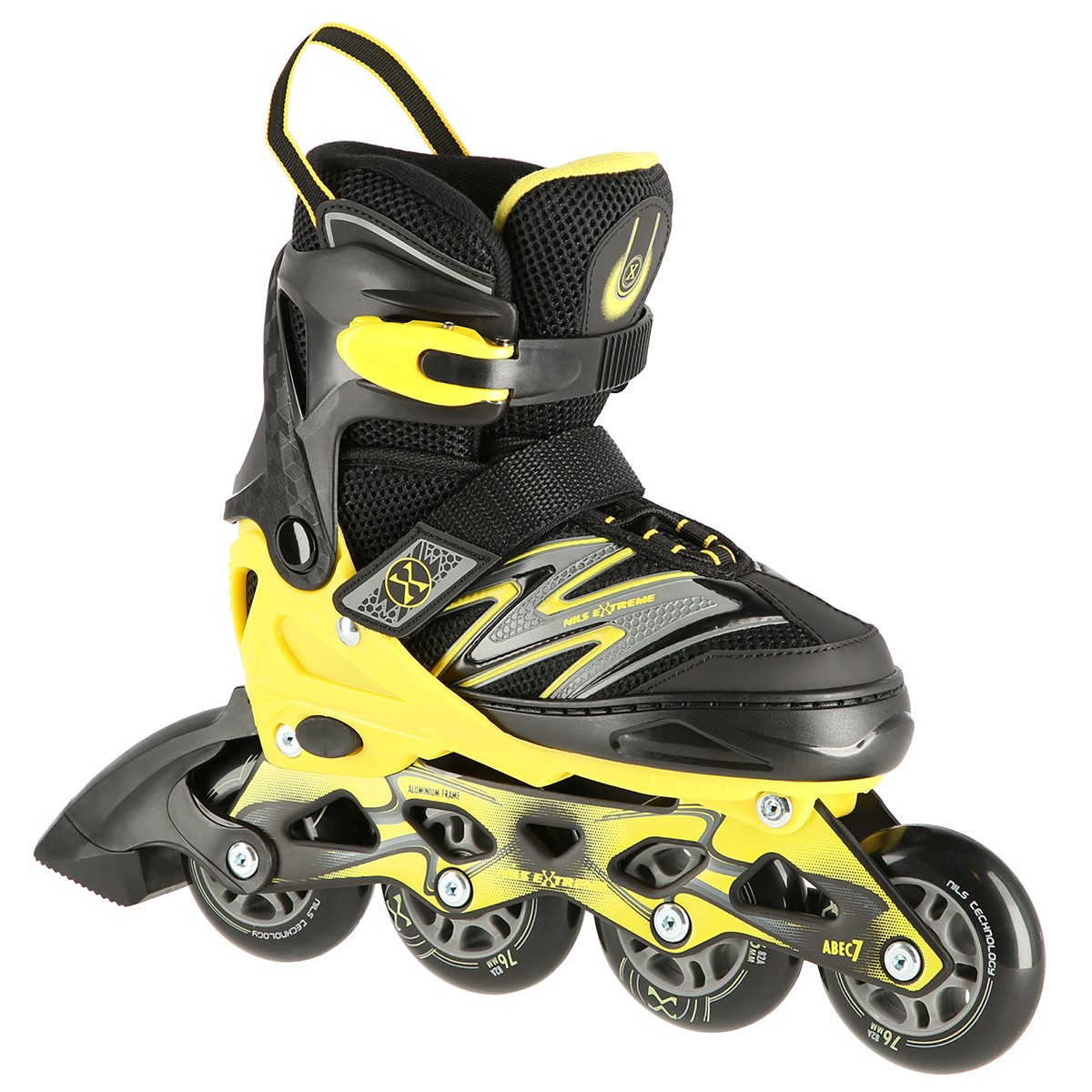 Role Reglabile Nils Extreme NA11010 Negru/Galben [1]
